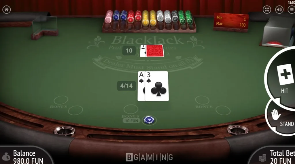 Multihand Blackjack PRO（マルチハンドブラックジャックプロ）