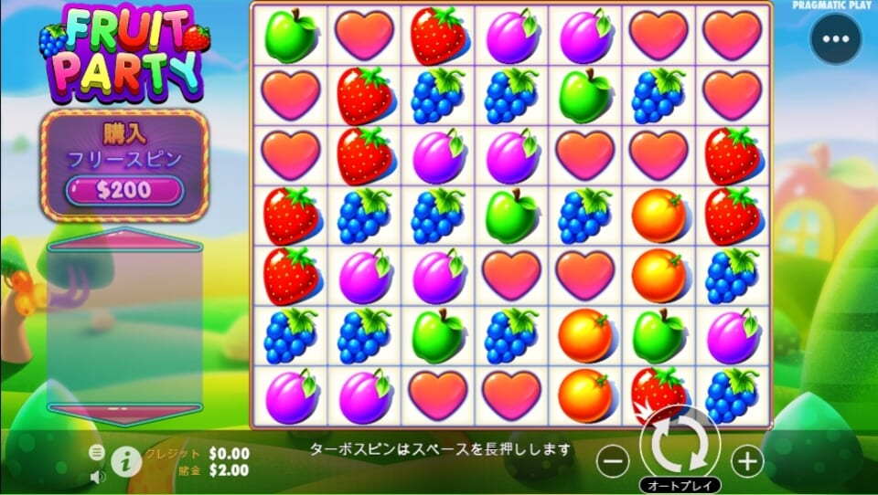 2023年5月17日（木）の対象ゲームは　Fruits Party（フルーツパーティ）
