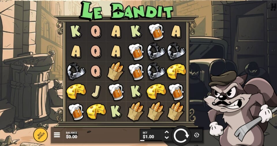 アライグマの泥棒が大活躍『Le Bandit(ル・バンディット)』
