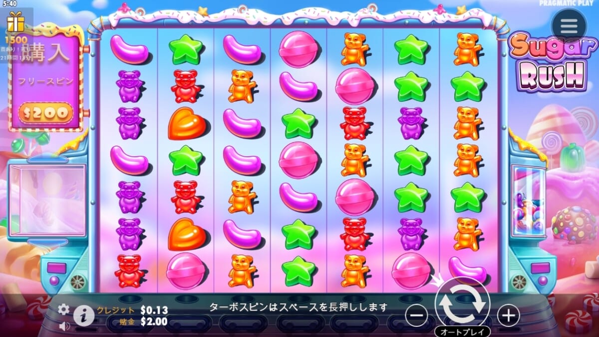 シュガーラッシュ(Sugar Rush)